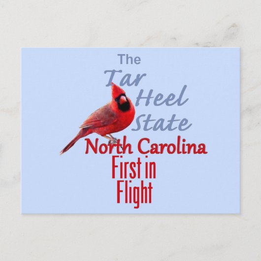 NOORTH CAROLINA BRIEFKAART (Voorkant)