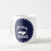 NOORTH CAROLINA FOR BERNIE SANDERS KOFFIEMOK (Voorkant links)