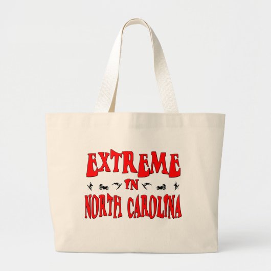 NOORTH CAROLINA GROTE TOTE BAG (Voorkant)