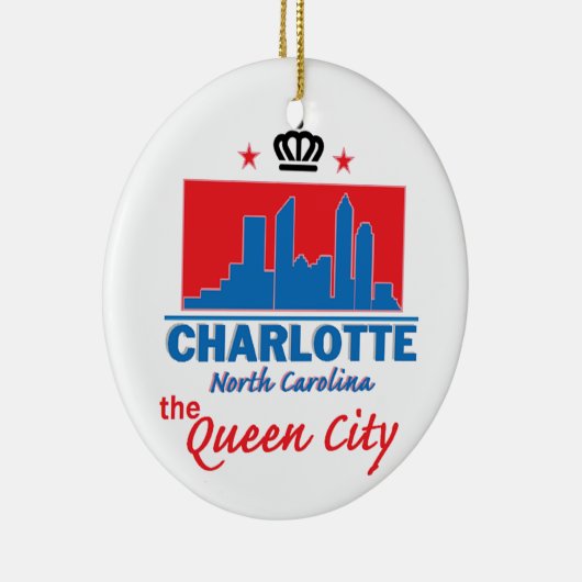 NOORTH CAROLINA KERAMISCH ORNAMENT (Rechts)