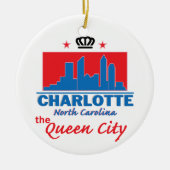 NOORTH CAROLINA KERAMISCH ORNAMENT (Voorkant)