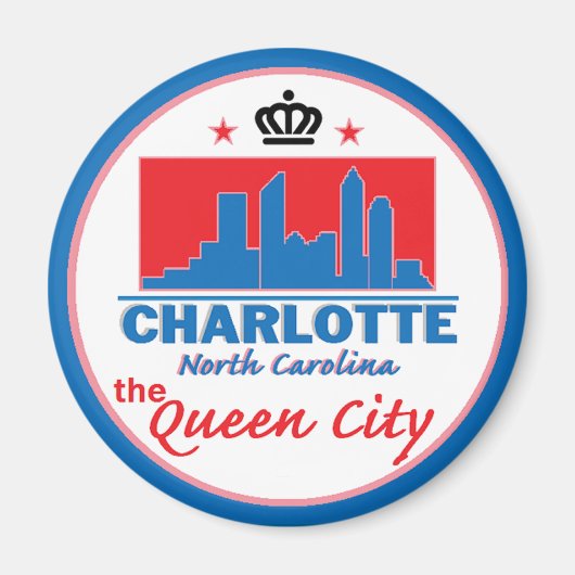 NOORTH CAROLINA MAGNEET (Voorkant)