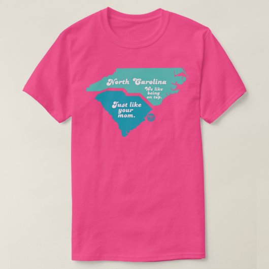 NOORTH CAROLINA T-SHIRT (Design voorkant)