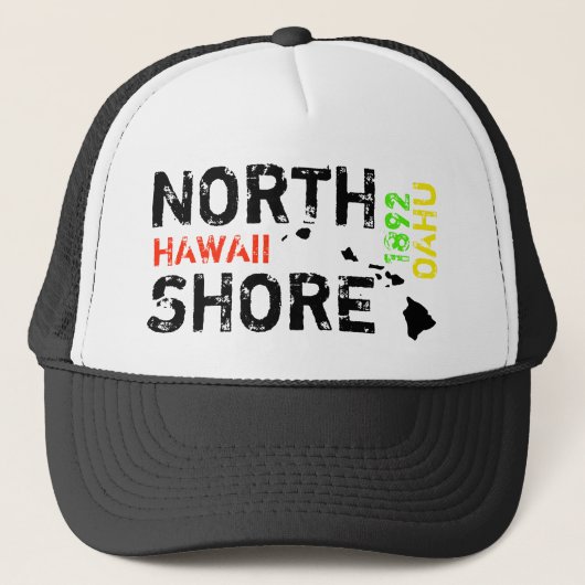 NOORTH SHORE HAWAII TRUCKER PET (Voorkant)