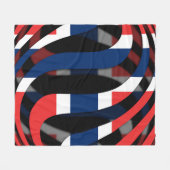 Noorwegen #1 fleece deken (Voorkant (Horizontaal))