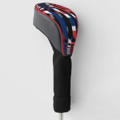 Noorwegen #1 golfheadcover (Schuin)