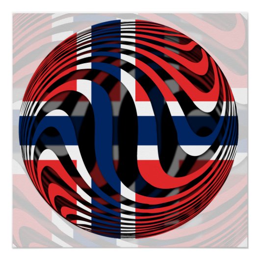 Noorwegen #1 poster (Voorkant)