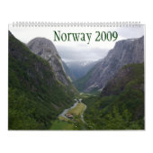 Noorwegen 2009 kalender (Hoes)