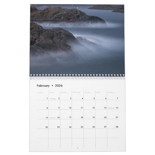 Noorwegen Agenda 2017 Kalender (Feb 2026)