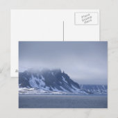 Noorwegen, Arctische cirkel, Noordelijke Atlantisc Briefkaart (Voorkant / Achterkant)