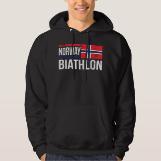 Noorwegen Biatlon Target Skiing Shooting Competiti Hoodie
