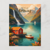 Noorwegen Briefkaart (Voorkant)