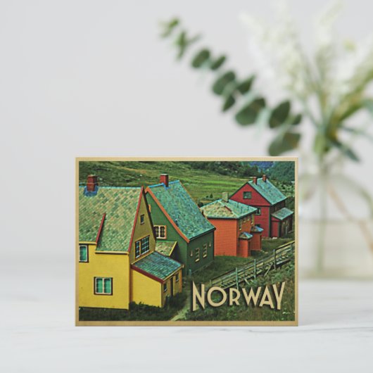  Noorwegen Briefkaart (Staand voorkant)