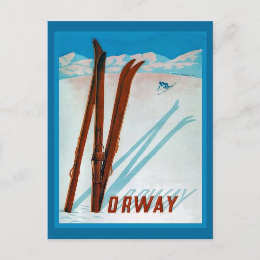 Noorwegen Briefkaart (Voorkant)