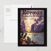Noorwegen Briefkaart (Voorkant / Achterkant)