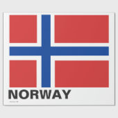 Noorwegen Cadeaupapier (Vlak)