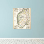 Noorwegen Canvas Afdruk (Insitu (Houten vloer))