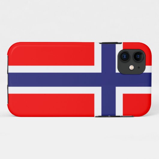 Noorwegen Case-Mate iPhone Case (Achterkant (horizontaal))