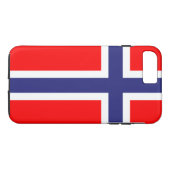 Noorwegen Case-Mate iPhone Case (Achterkant (Horizontaal))