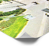  Noorwegen, centrum Oslo Poster (Hoek)