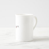 noorwegen - compass - roos porselein kop (Voorkant rechts)