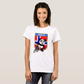 Noorwegen Cycling Panda T-shirt (Voorkant volledig)