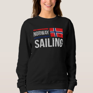 Noorwegen dat de vlag van de slachterij voert het  trui