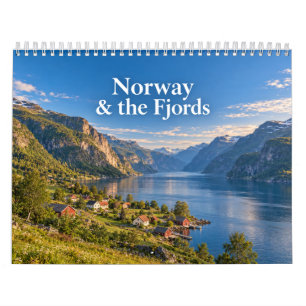 Noorwegen & de Fjorden Schitterende Landschappen Kalender