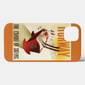 Noorwegen - De wieg van het Skiing Case-Mate iPhone Case (Achterkant (horizontaal))