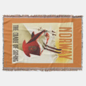 Noorwegen - De wieg van het Skiing Deken (Voorkant)