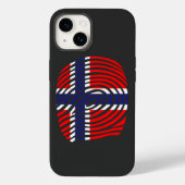 Noorwegen DNA Case-Mate iPhone Case (Achterkant)