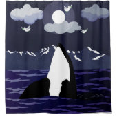 Noorwegen Douchegordijn (Voorkant)