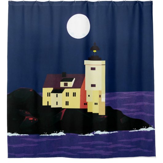 Noorwegen Douchegordijn (Voorkant)