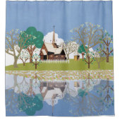 Noorwegen Douchegordijn (Voorkant)