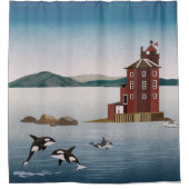 Noorwegen Douchegordijn (Voorkant)