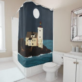 Noorwegen Douchegordijn (In situ)