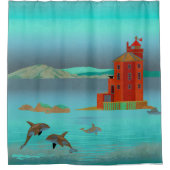 Noorwegen Douchegordijn (Voorkant)