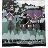 Noorwegen Douchegordijn (Voorkant)