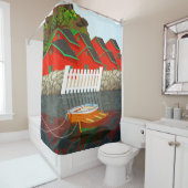 Noorwegen Douchegordijn (In situ)