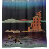 Noorwegen Douchegordijn (Voorkant)