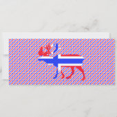 Noorwegen Duitsland Uitnodiging (Voorkant)