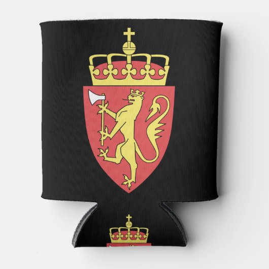 noorwegen embleem blikjeskoeler (Voorkant)