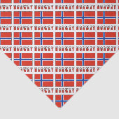 Noorwegen en de Noorse vlag Tissuepapier (Detail)