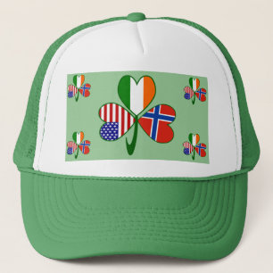 Noorwegen en de Noorse vlag Trucker Pet