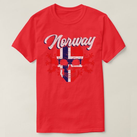 Noorwegen Fan T-shirt (Design voorkant)