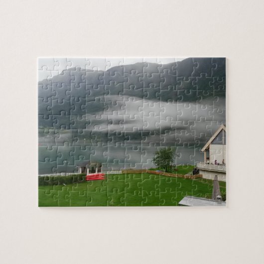 Noorwegen Fjords Legpuzzel (Horizontaal)