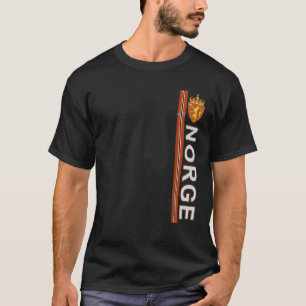 Noorwegen Flag Pride Voetbal en Sport Thema T shir T-shirt