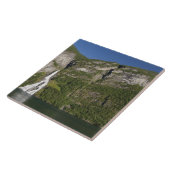 Noorwegen, Geirangerfjord (UNESCO), Geiranger. Tegeltje (Zijkant)