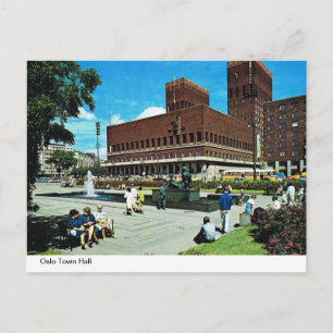  Noorwegen, gemeente Oslo Briefkaart