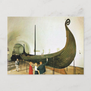  Noorwegen, Gokstad Ship Briefkaart